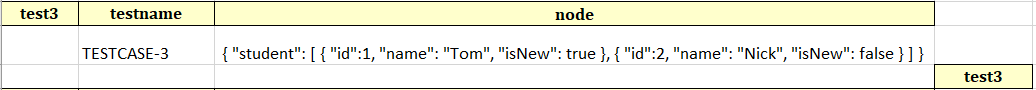 xls-JsonNode